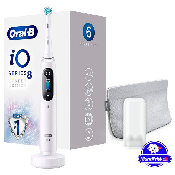 Oral-B iO Series 8 Elektrische Zahnbrste White Special Edition