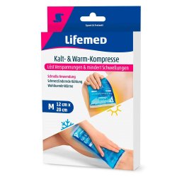 Lifemed Ice Pack Cold/Hot Gel Compress 20 x 12 cm