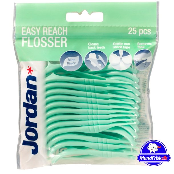Jordan Easy Reach Flosser Tanntrd 25 stk.