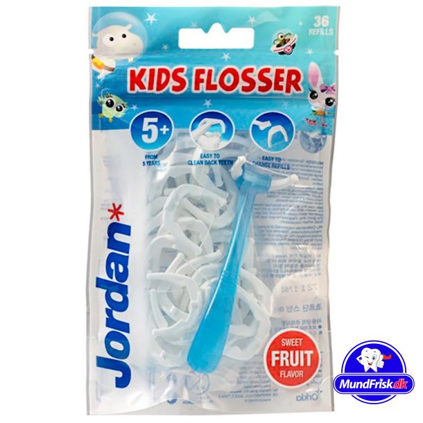 Jordan Easy Clean Lapset Flosser Lapsille