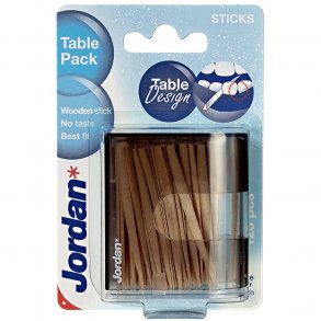 Jordan Tr Tandstikker Bordpakning 125 stk.