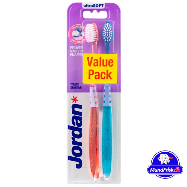 Jordan Tandbrster 2 stk. UltraSoft Target Sensitive