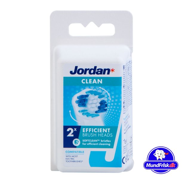 Jordan Clean Brush Brstehoveder - 2 stk.