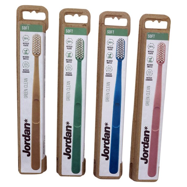 Jordan Bredygtig Tandbrste Green Clean SOFT
