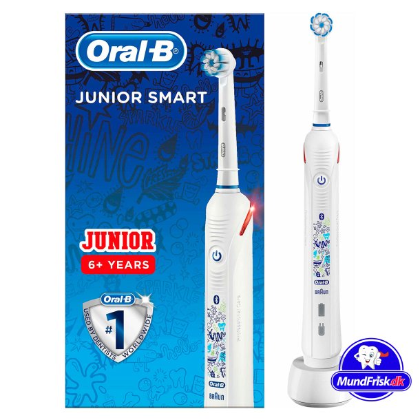 Oral-B Junior Til Børn Bluetooth - El tandbørste børn - MundFrisk.dk