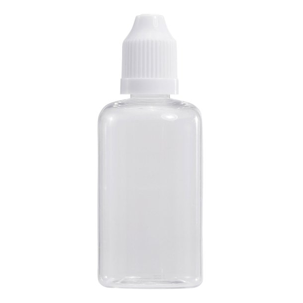 Klar Drbeflaske til 30 ml. 