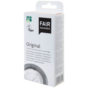 Vegan Condoms Fair Squared Original 54 mm. 10 st.