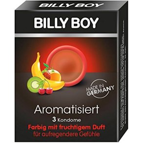 Billy Boy Kondomer Aromatiserade 52 mm. 3 bitar.