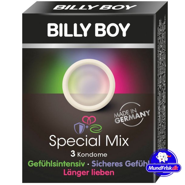Billy Boy Kondome Spezialmischung 52 mm. 3 Stk.