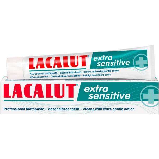 Lacalut Extra Sensitive Tandkrm mot Sensitivity 75 ml