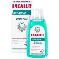 Lacalut Sensitive Munsklj fr knsliga tnder 300 ml.