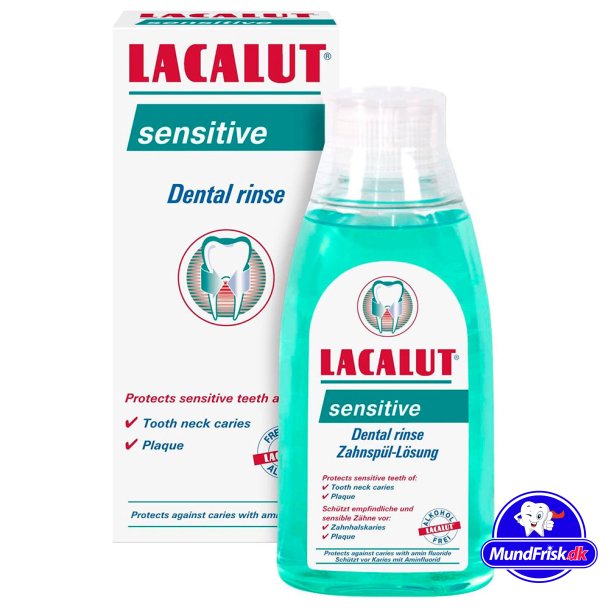 Lacalut Sensitive Mundwasser fr empfindliche Zhne 300 ml.