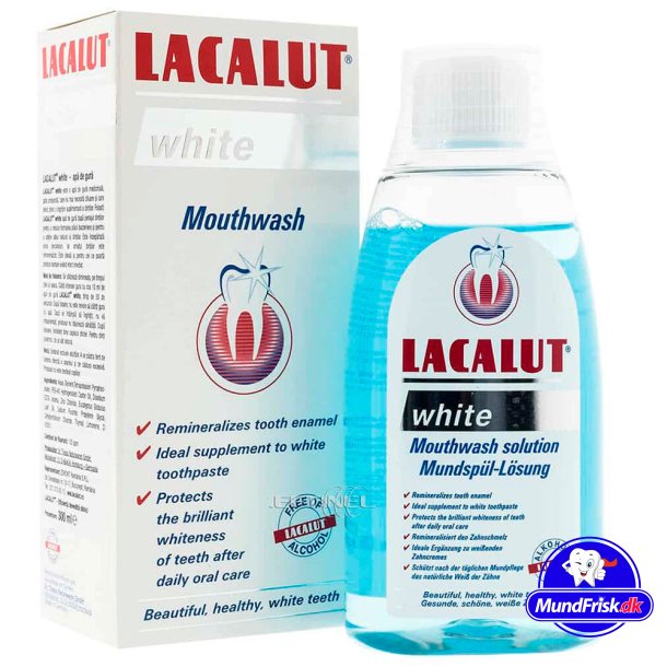 Whitening Mundwasser fr empfindliche Zhne Lacalut White 300 ml