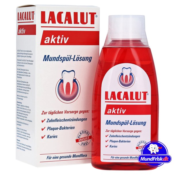 Lacalut Aktiv Mundskyl Til Flsomme Tnder 300 ml.