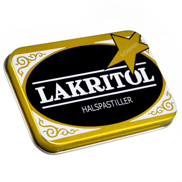 Lakritol Original Halstabletter Metallburk