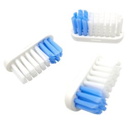 Lamazuna Tandborsthuvuden Refill - 3 st. Medium