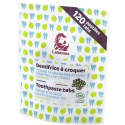 Lamazuna Tandkrmstabletter Ginger Powder & Citron