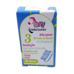 Lamazuna Tandborsthuvuden Refill - 3 st. Medium