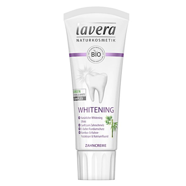  Naturlig Tandpasta Lavera Whitening 75 ml.
