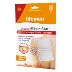 Lifemed Varmeplaster 13 x 9,5 cm.