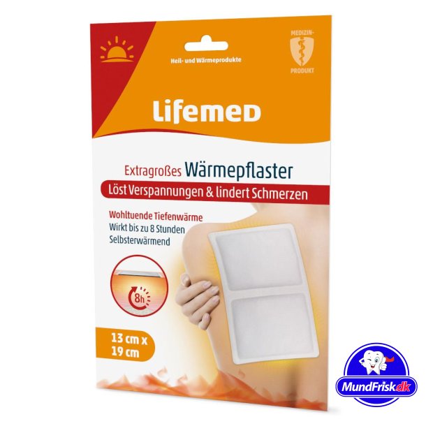 Vrmeplster Lifemed Extra Large 13 x 19 cm.