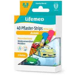 Lifemed Barnplster 40 st. i konserverade BILAR