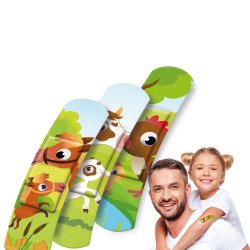 Lifemed Barnplster 40 st. i konserverade bondgrdsdjur