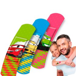 Lifemed Barnplster 40 st. i konserverade BILAR