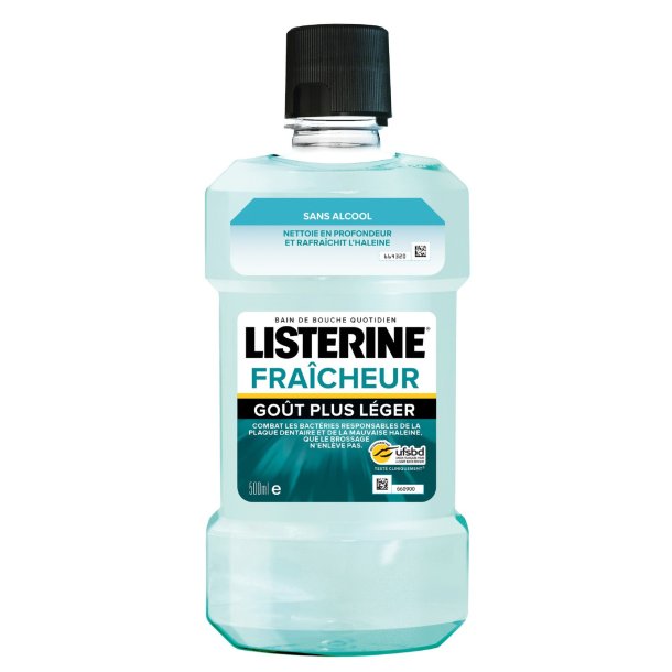 Listerine Munnvann Cool MILD Mint 500 ml.