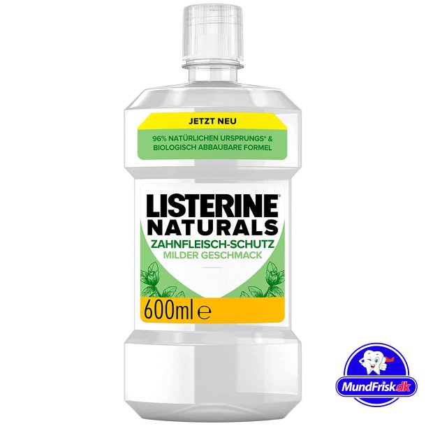 Listerine Naturals suuvesi 600 ml. Gum Protection