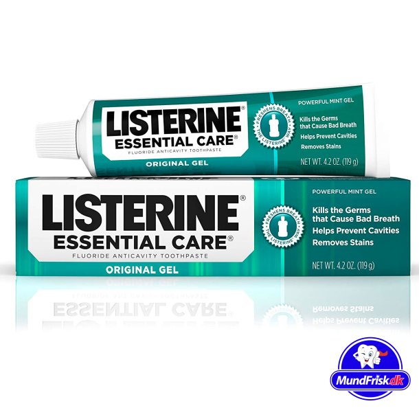 Listerine Zahnpasta Essential Care Original Gel 119g