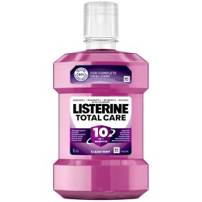 Listerine Munvatten 1 ltr. Total Care Clean Mint 10 i 1
