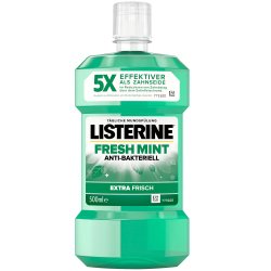 Listerine Munvatten Fresh Mint Anti-bakteriell 500 ml.