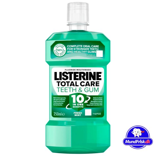 Listerine Mundskyl Total Care Teeth &amp; Gum Defence 250 ml.
