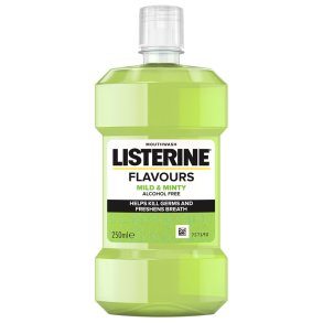 Listerine Mundskyl Flavours Mild & Minty 250 ml.