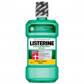 600 ml. Listerine Fresh Mint Munnvann - Tann + tannkjttbeskyttelse