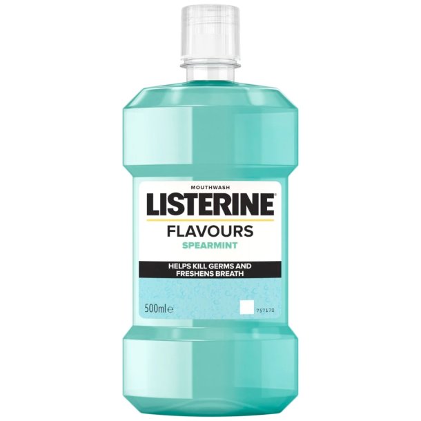 Listerine Munnvann Smaksatt Spearmint 500 ml.