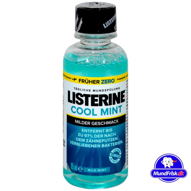 Listerine Mundskyl Cool Mint Mild Rejseflaske 95 ml.