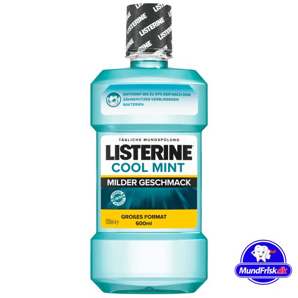 600 ml. Listerine Cool Mint Milderer Geschmack