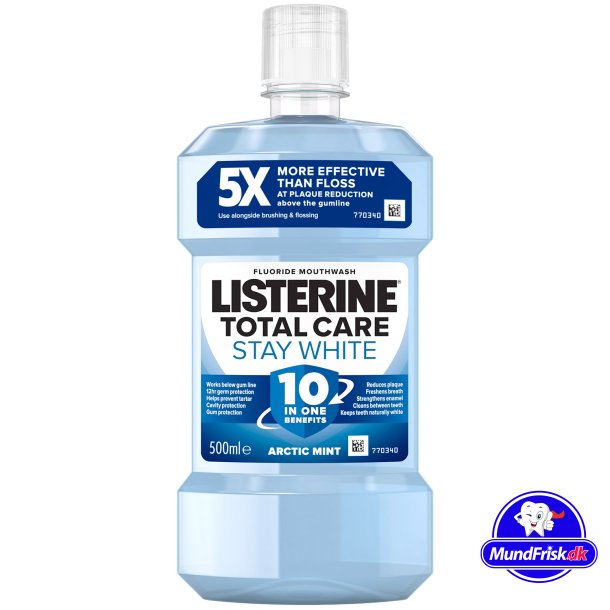 Listerine Mundwasser Total Care Stay White 10 in One 500 ml.