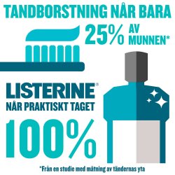 Listerine Cool Mint Milder Smak 500 ml.