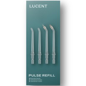 Düsen für Lucent Pulse Water Flosser kabellose Munddusche - 4 Stk.