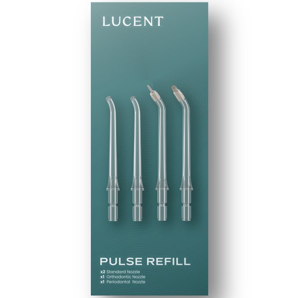 Düsen für Lucent Pulse Water Flosser kabellose Munddusche - 4 Stk.