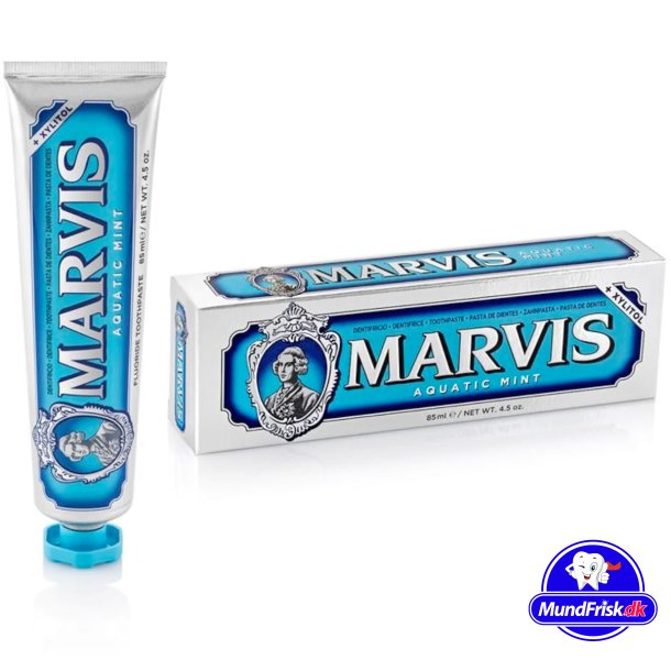 Marvis Tandpasta Aquatic Mint 85 ml.