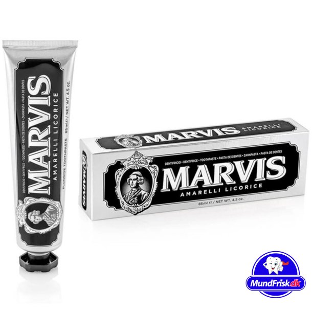 Marvis Tandpasta Amarelli Licorice Mint 85 ml.