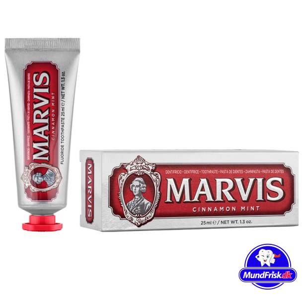 Marvis Tandpasta Cinnamon Mint 25 ml.