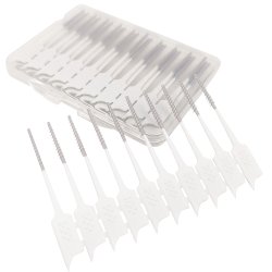 Soft Rubber Toothpicks BRILLIANZ Interdental MEDIUM
