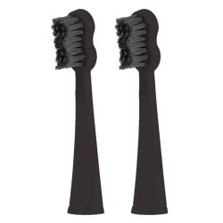 Sorte Brstehoveder Til Megasmile Sonic Black Whitening El-tandbrste