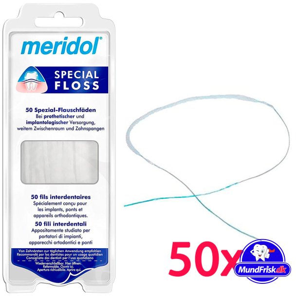 Meridol Floss Spezialseide 50 Stk.