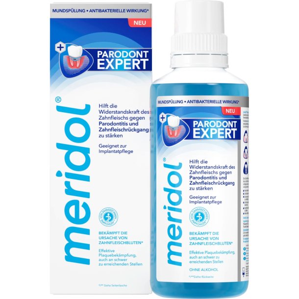 Meridol Munvatten Parodent Expert 400 ml
